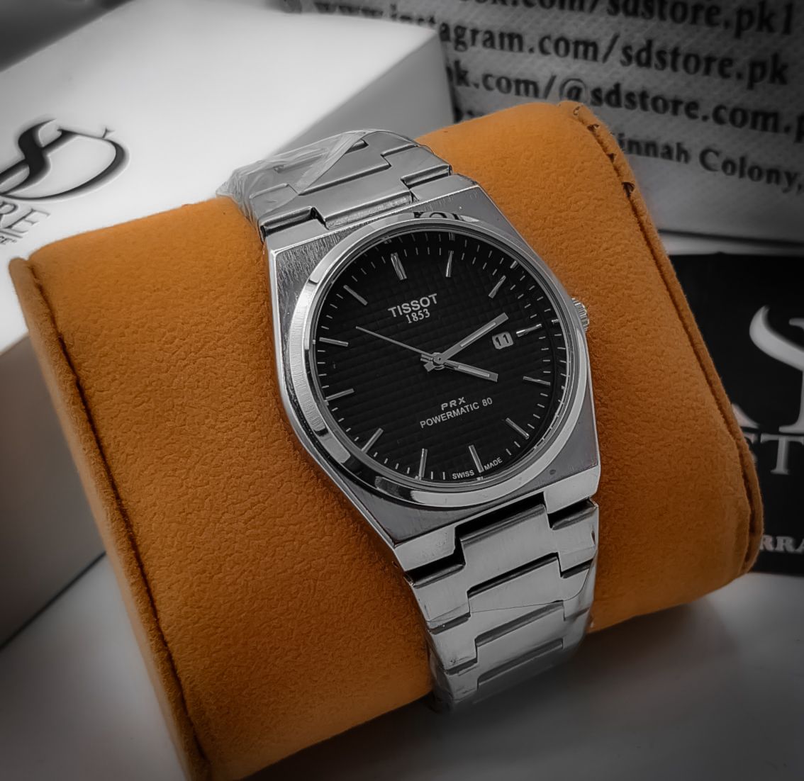 Tissot PRX Powermatic 80 Black Dial 40mm